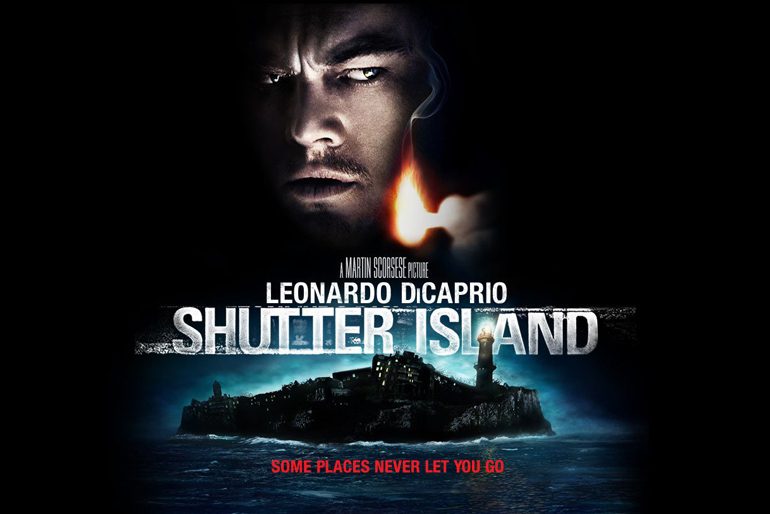 Poster de la película La Isla Siniestra (Shutter Island) protagonizada por Leonardo DiCaprio