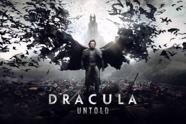 Poster de la película Dracula Untold protagonizada por Luke Evans.