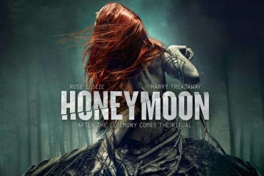 Rose Leslie en la portada de la película Honeymoon