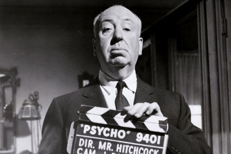 Alfred Hitchcock presentando Psicosis