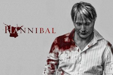 Poster de la serie Hannibal protagonizado por Mads Mikkelsen