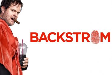 Poster de la serie Backstrom protagonizada por Rainn Wilson