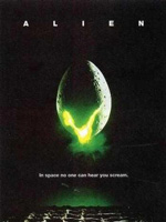 Portada de Alien protagonizada por Sigourney Weaver, Tom Skerritt, John Hurt  y dirigida por Ridley Scott